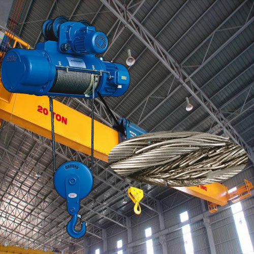 Dấu hiệu nhận biết c&aacute;p tải pa lăng cầu trục xuống cấp cần thay mới 