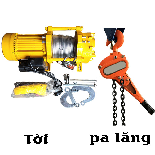Điểm giống và khác nhau giữa tời và pa lăng CHI TIẾT nhất Điểm giống và khác nhau giữa tời và pa lăng CHI TIẾT nhất