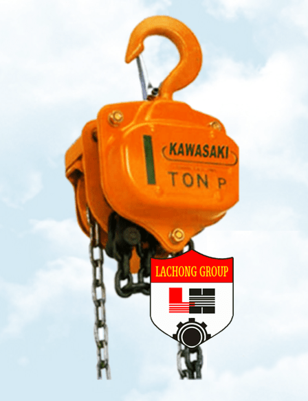 Pa lăng xích kéo tay Kawasaki 2 tấn 2,5 mét